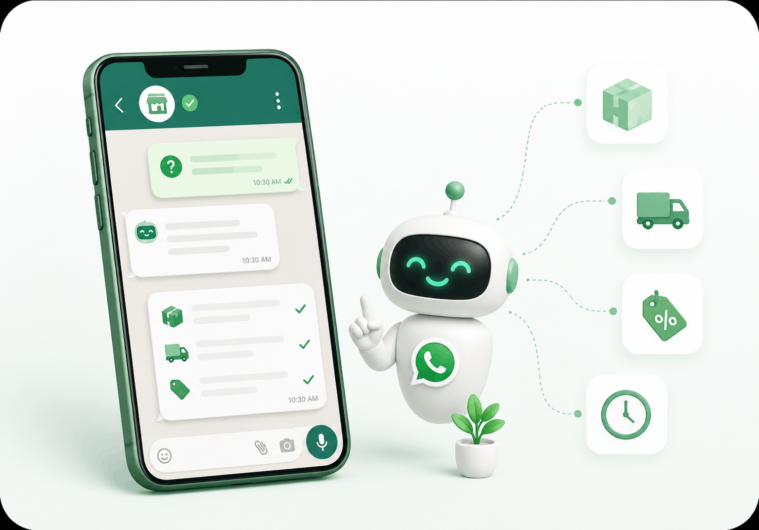 Answer product questions at the right moment
