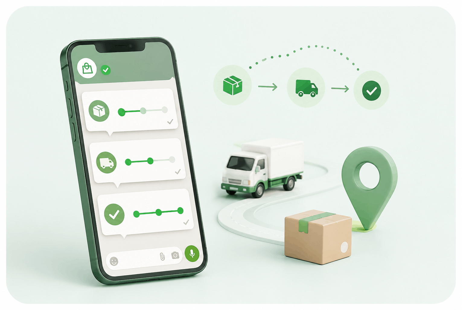 Keep customers informed after placing an order